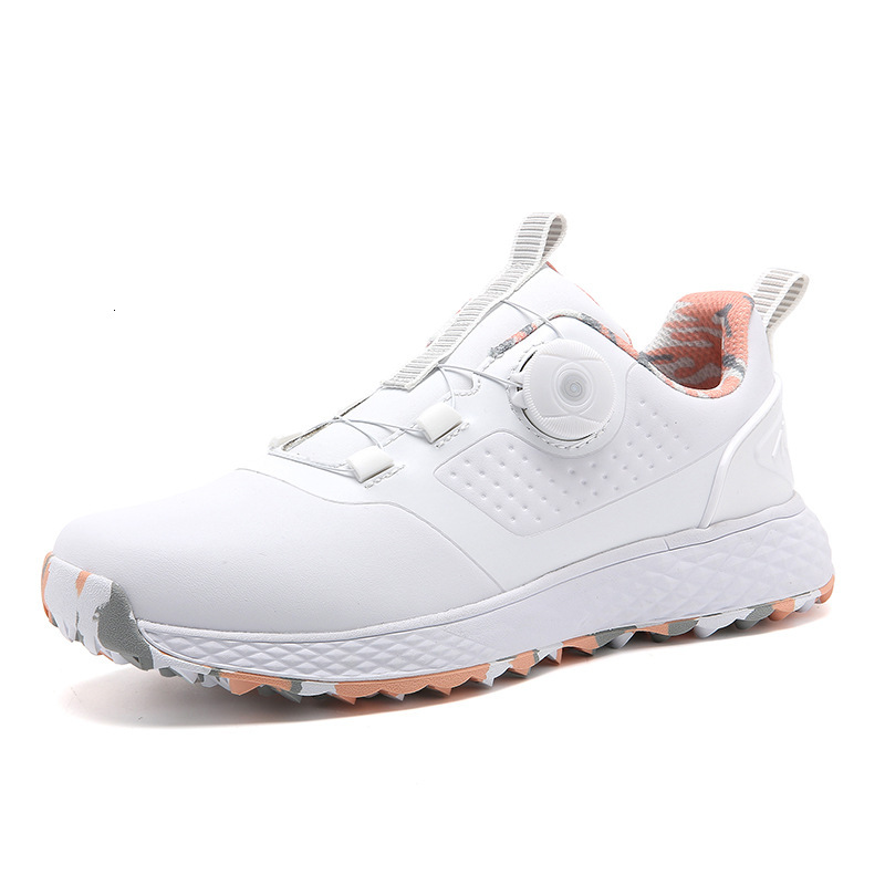 ddmytiger Hot selling Spring/Summer New Golf Sneakers White Couple's Fixed Nailless Breathable Training Shoes C ddmythur