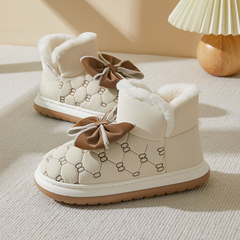 2024 EVA Winter Autumn New Fashion Cotton Shoes Soft Thick Bottom Designer Slippers For Women