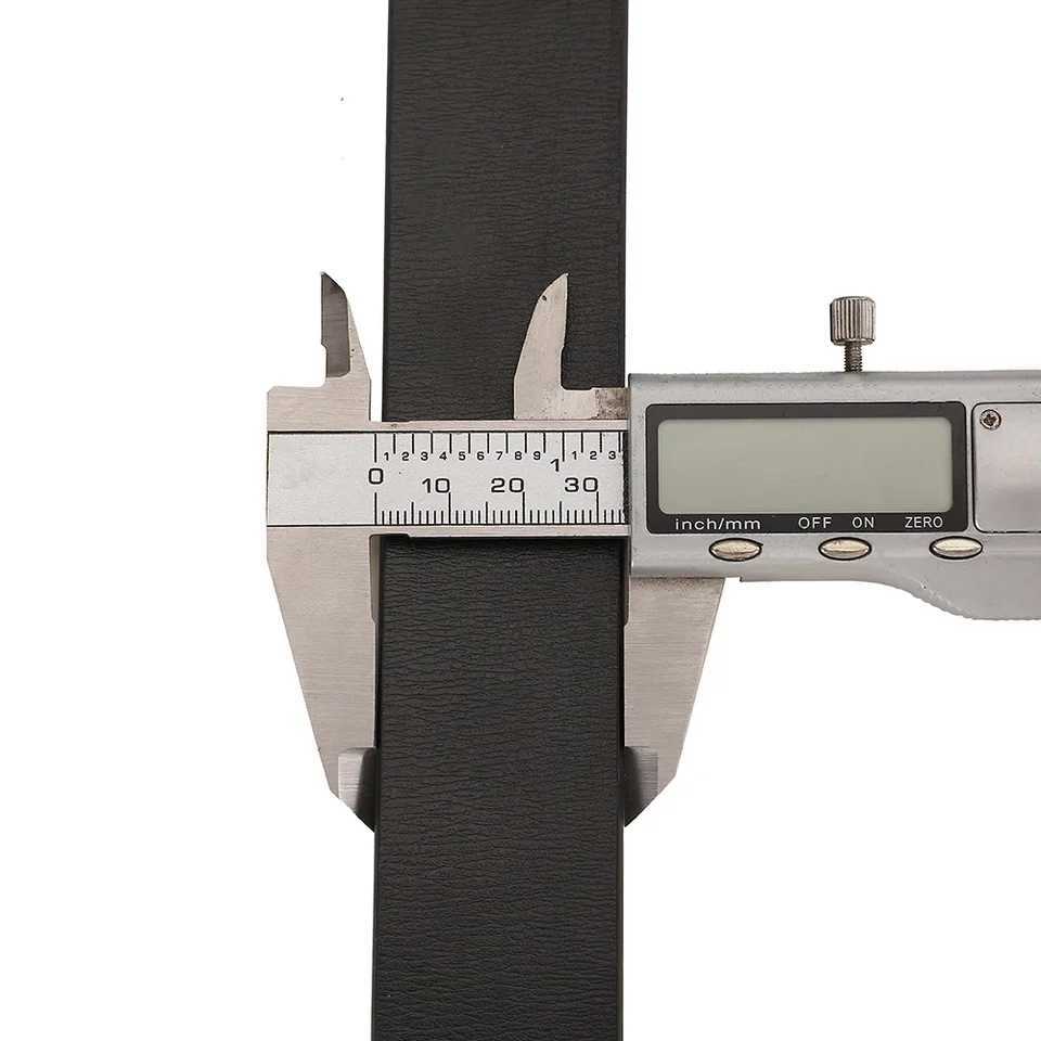 Mens Cowhide Automatic Buckle Leather Belt Fashion Belt Hot Models Foreign TradeX240923