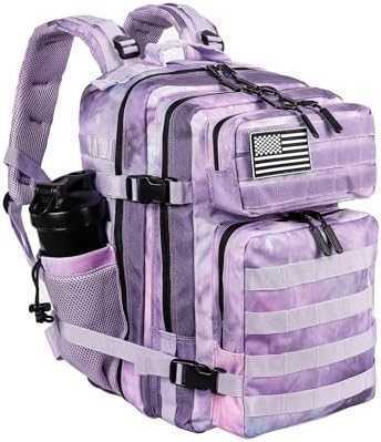 Men's and Women's Tactical Backpack 25L/35L Tactical Assault Backpack with Water Bottle Rack Small Backpack 240915