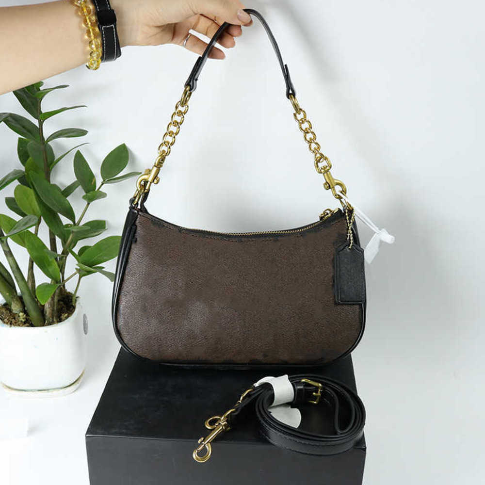 Designer Underarm Small Handbags Women Shoulder Bag Soft Hobo Half-moon ladies Baguette Purse Chain Strap Croissant bags fashion trend good match