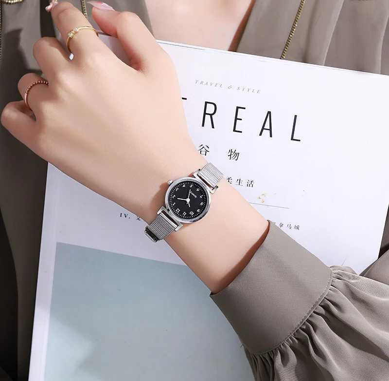 Women Silver Bracelet Watch Small Women Wrist Watch Ladies Watches Fashion Womens Watches Clock Reloj Mujer Relogios FemininoX240923