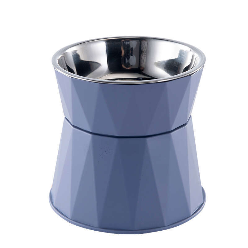 New non-magnetic steel dog and cat feeding bowl, plastic pet supplies