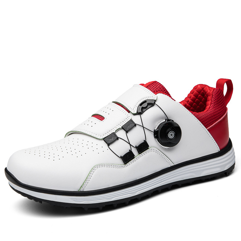ddmytiger New Golf for Men's Leisure Sports Knob Buckle with Broken Nails, Anti slip and Wear resistant Shoes C