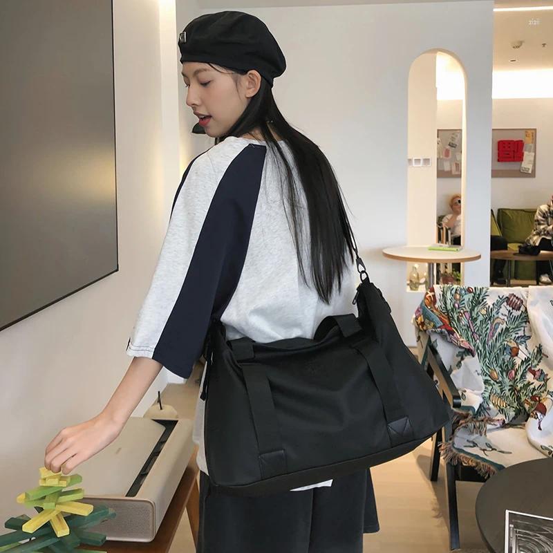 Shoulder Bags MUDUO Women Fiess Bag Men Gym Handbag Sport Training Travel Lage Waterproof Nylon Outddor Tote