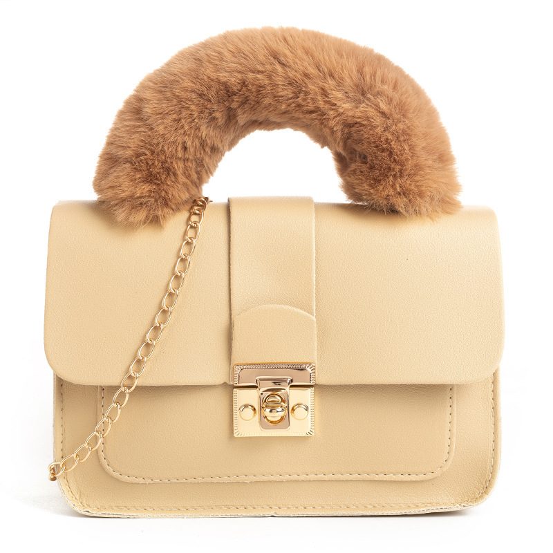 Ladies Hand Bags Designer Crossbody Bag Plush Handle Handbags Personalized Chain Fashion Bags Simple Style Shoulder Bags DPD2409232