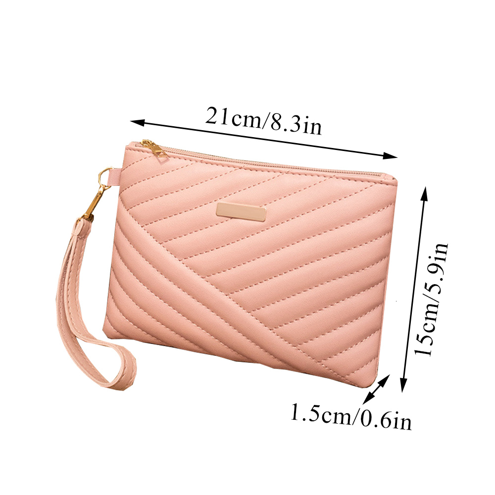 wallet 2025 Clutch Bag Korean Version New Embroidery Large Capacity Envelope Ladies Handbag Fashion All match Temperament Female