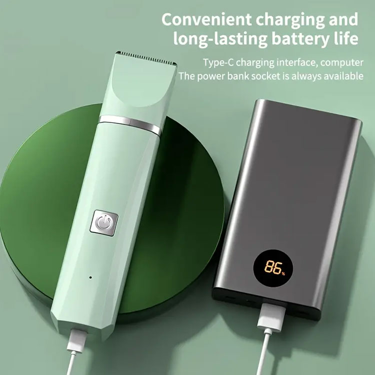 Electric Cat & Dog Groomer - Charging Shaving Machine with Anti-slip Padded Cutting Blade