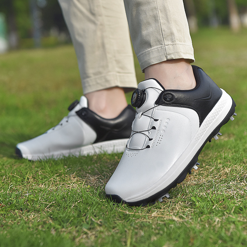 ddmytiger Spring and summer new men's outdoor leisure golf shoes with detachable anti slip studs C