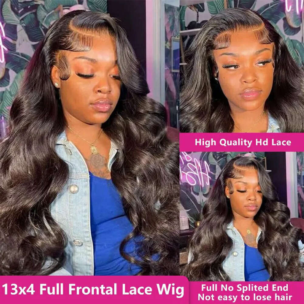 13x4 Hd Frontal 13x6 Human Wigs For Black Women 30 32 Inch Body Wave Lace Front Brazilian Hair Wig
