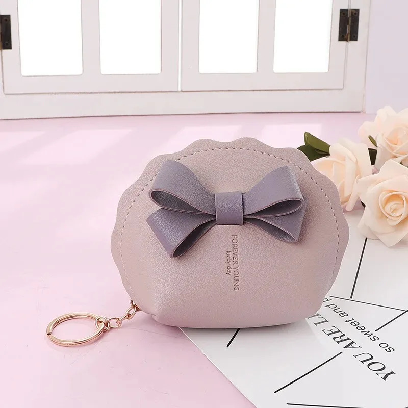 2025 Store Closing Down Clearance Sale Zipper Bow wallet Women Portable Card Holders Coin Purses PU Leather Short Wallets