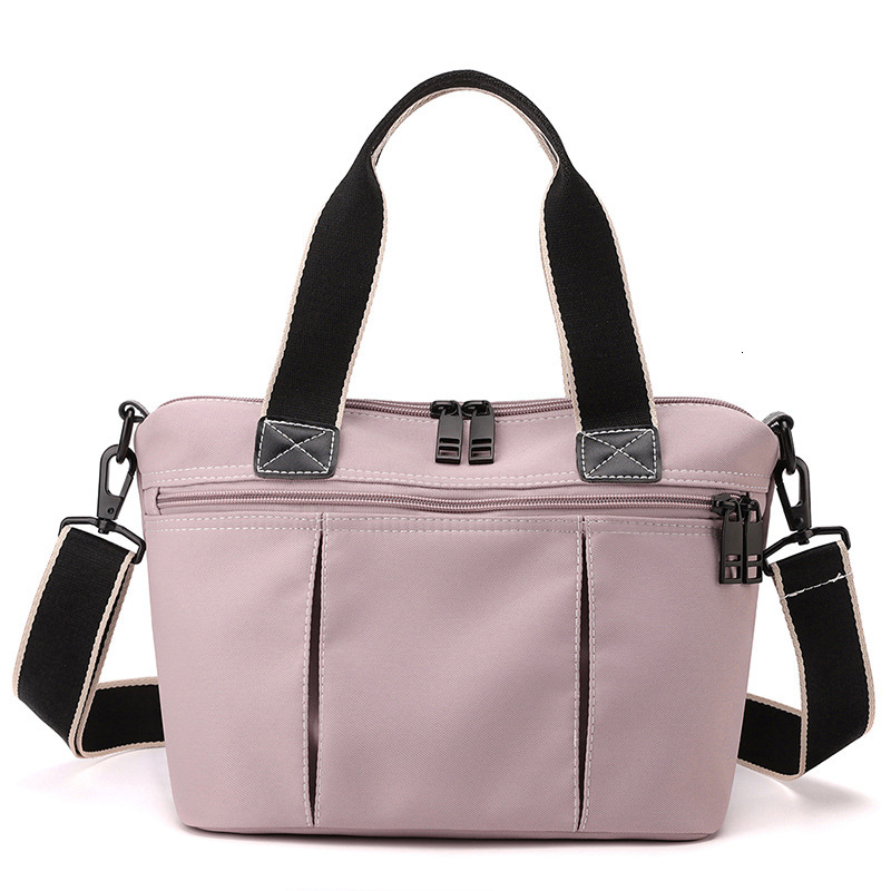 2025 New Single Shoulder Women's Trendy And Versatile Simple Fashion Designer Bag Korean Edition Large Capacity Handheld Diagonal Nylon Bag Cross