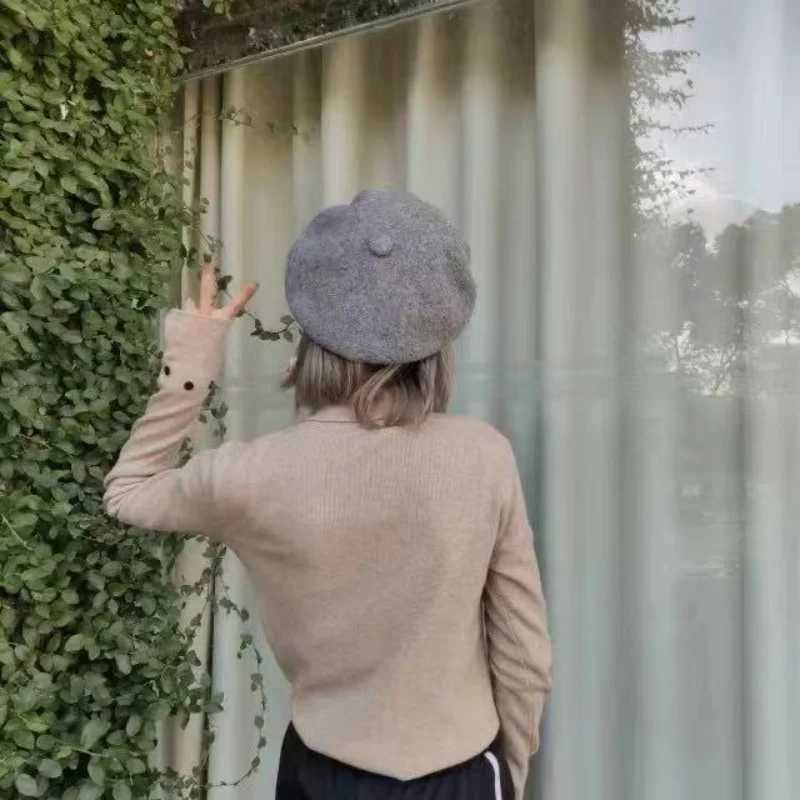 Berets Beret Hat Winter or Summer for Women Men Thin Breathable Mesh Berets C Spring Autumn Beanie Keep Warm Jackson Wang J240923