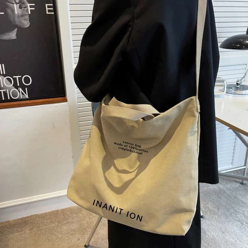 Designer bag Women Canvas Tote Casual Shoulder Work Bag Large Capacity Crossbody Top Handle Bag Multifunction Big Shopping Cross-body Handbag tote bag