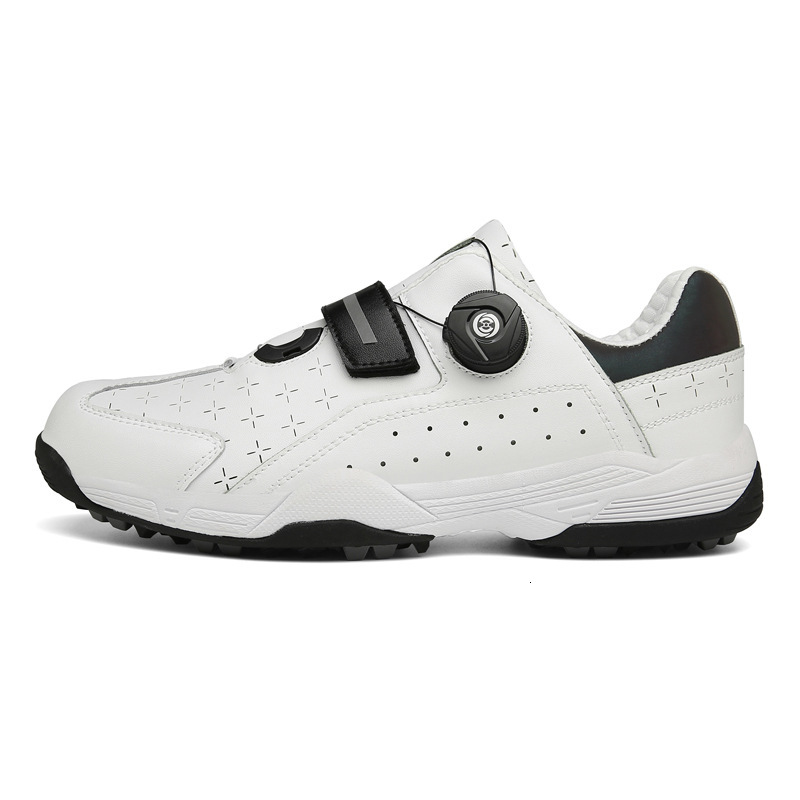 ddmytiger Men's and women's golf outdoor couple sports shoes, large rotating buckle, broken nails, anti slip casual shoes C