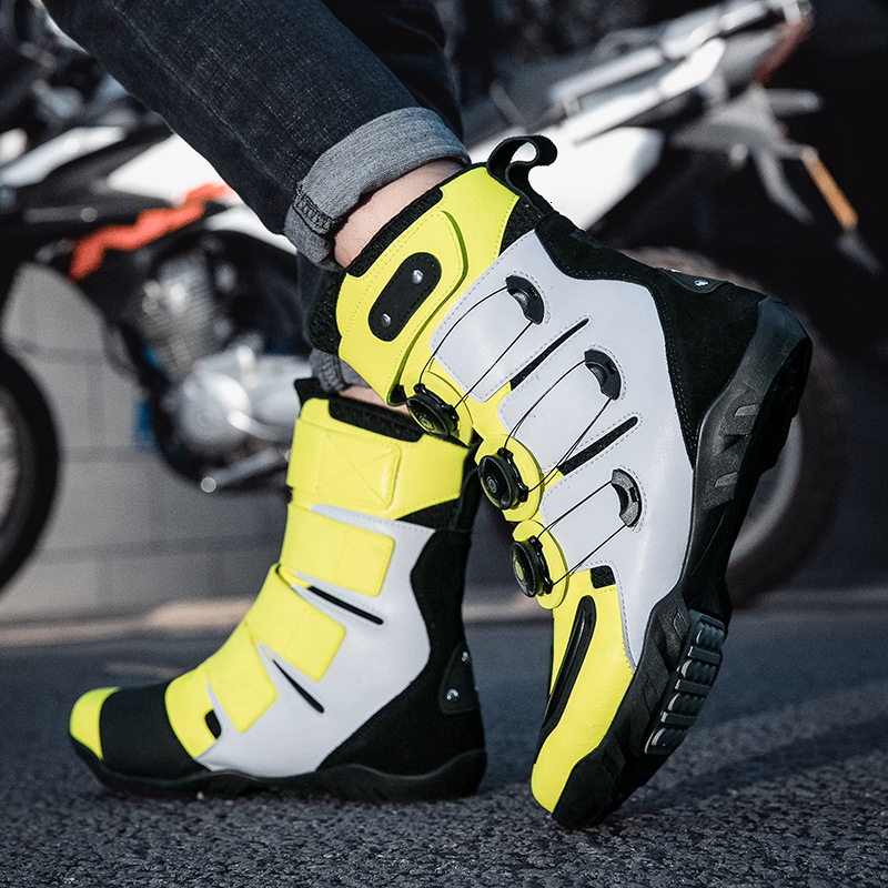 ddmytiger Autumn riding shoes men's off-road boots racing high top four season motorcycle travel equipment C ddmythur