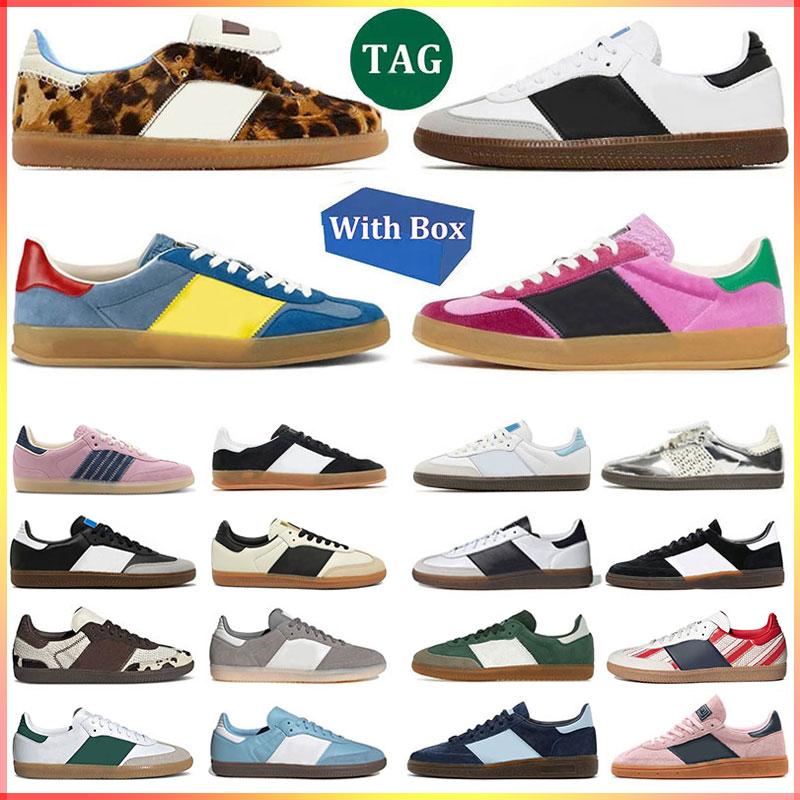 With Box Designer Womens Shoes Platform Sneakers Luxury Mens Casual Shoes Black White Pink Red Blue Cardboard Cloud Navy Gum Pony Leopard Shoe OG Sports Trainers