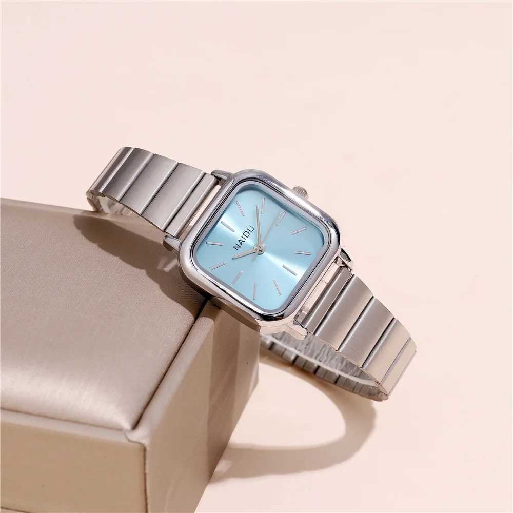 high quality women steel band quartz dress watchX240923