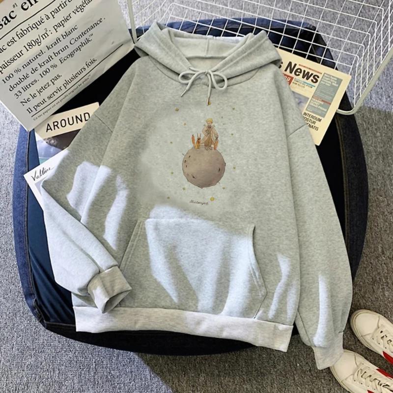 Women's Hoodies Good Omens Women Korean Style Fleece Gothic Vintage Tracksuit Pulls Female Clothing