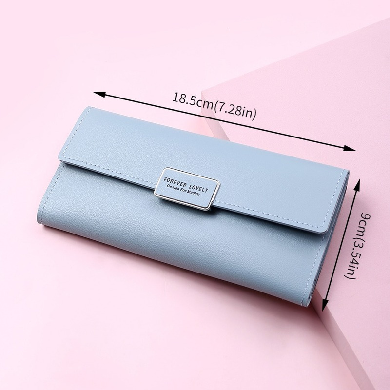 2025 Fashion wallet Wallets Leather Hasp Women s Long Design Purse Clutch Women Lady Wallet Phone Pocket Cartera Mujer