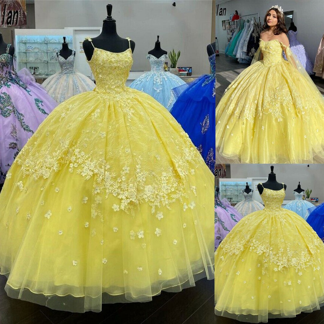 Lace Ball Gown Beaded Quinceanera Dresses Sequined Appliqued Prom Gowns Off The Shoulder Necke Sixteen Sweet 15 Masquerade Dress 0219