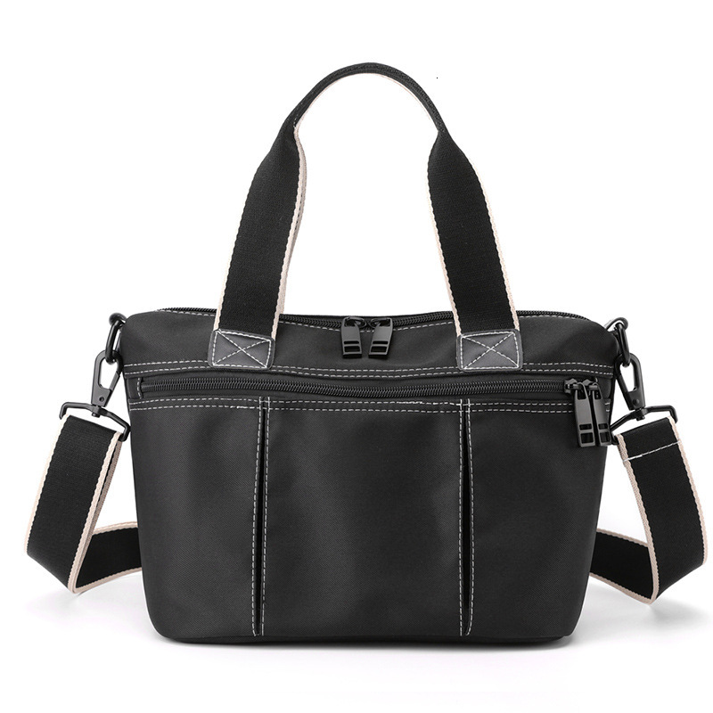 2025 New Single Shoulder Women's Trendy And Versatile Simple Fashion Designer Bag Korean Edition Large Capacity Handheld Diagonal Nylon Bag Cross