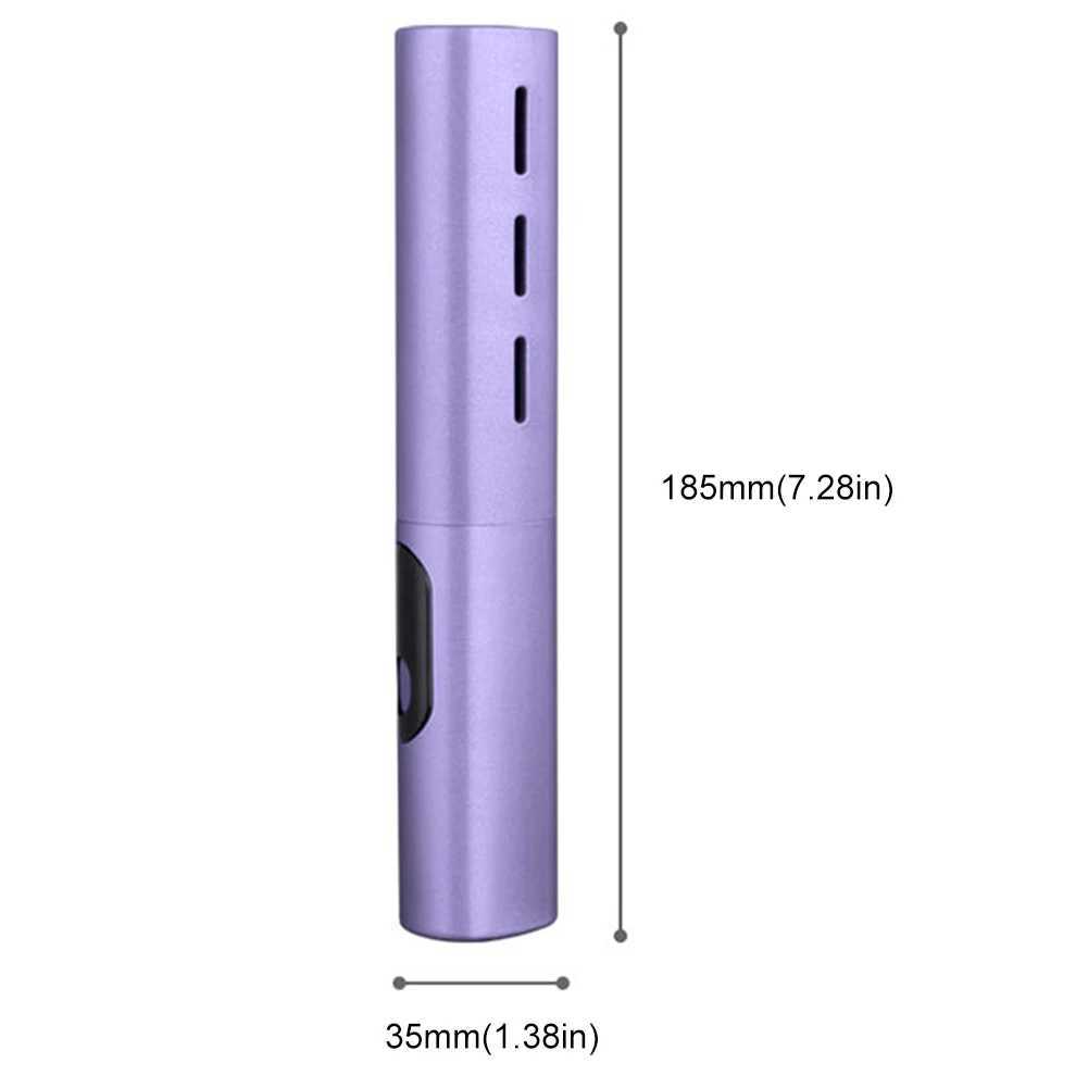 Portable hair straightener 1500mAh straight hair curling brush 2-in-1 wireless hot comb straight hair brush CL240923