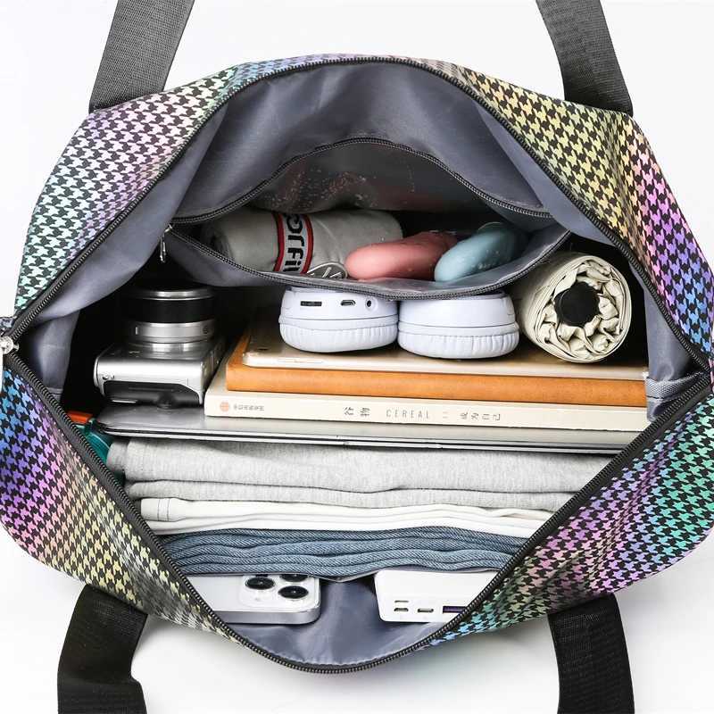 Foldable - Large Capacity Waterproof Travel Tote, Multifunctional hot Folding Duffel Bag Suitcase for Women, Lightweight Daily Use