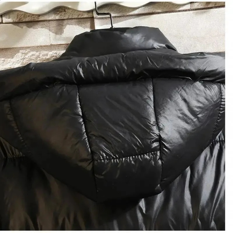 Mens Hooded Casual Padding Jacket Thick Warm Winter Men Clothing Puffer Jackets Cold Coats Parkas Streetwear Warm Clothing 4XL 240921