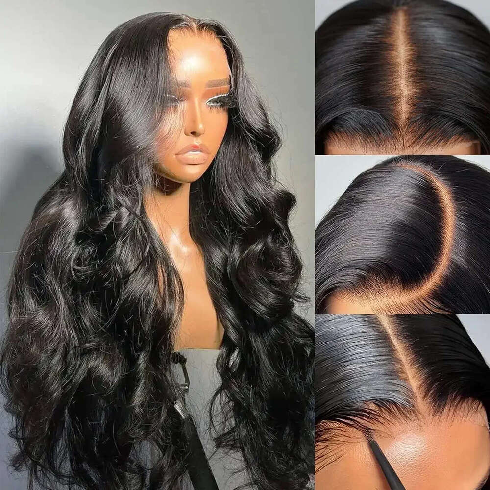 30Inch Body Wave Front Glueless Wig Ready to Wear 13x6 HD Transparent Human Hair Lace Frontal Brazilian Wigs