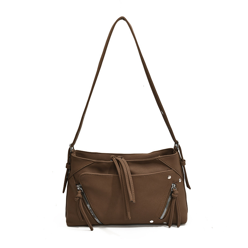 Women's Casual Crossbody Bag Personalized Large Capacity 2025 Autumn/winter New Designer Shoulder Bag Functional Fashionable Design Slanted Pillo