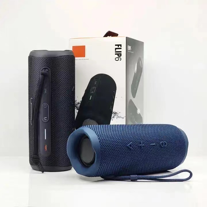 Bluetooth Speaker Portable IPX7 FLIP6 Waterproof speaker Outdoor Stereo Bass independent audio track 5 colors 12 hours continuous connection Fast low 