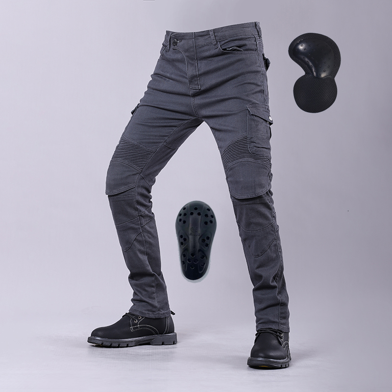 New Outdoor Motorcycle Pants Men's And Women's Jeans Riding Touring Motocross Leisure Moto Motorbike Trousers Protective Gear