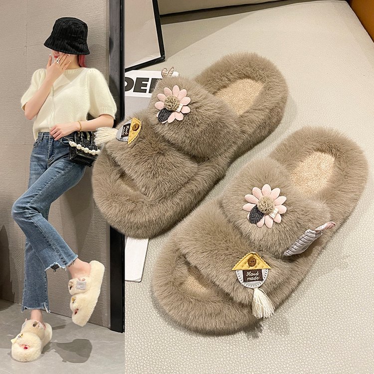 Cute Sweet Design Slippers for Women Indoor Anti-Slip Soft Sole | Multicolor ea3b