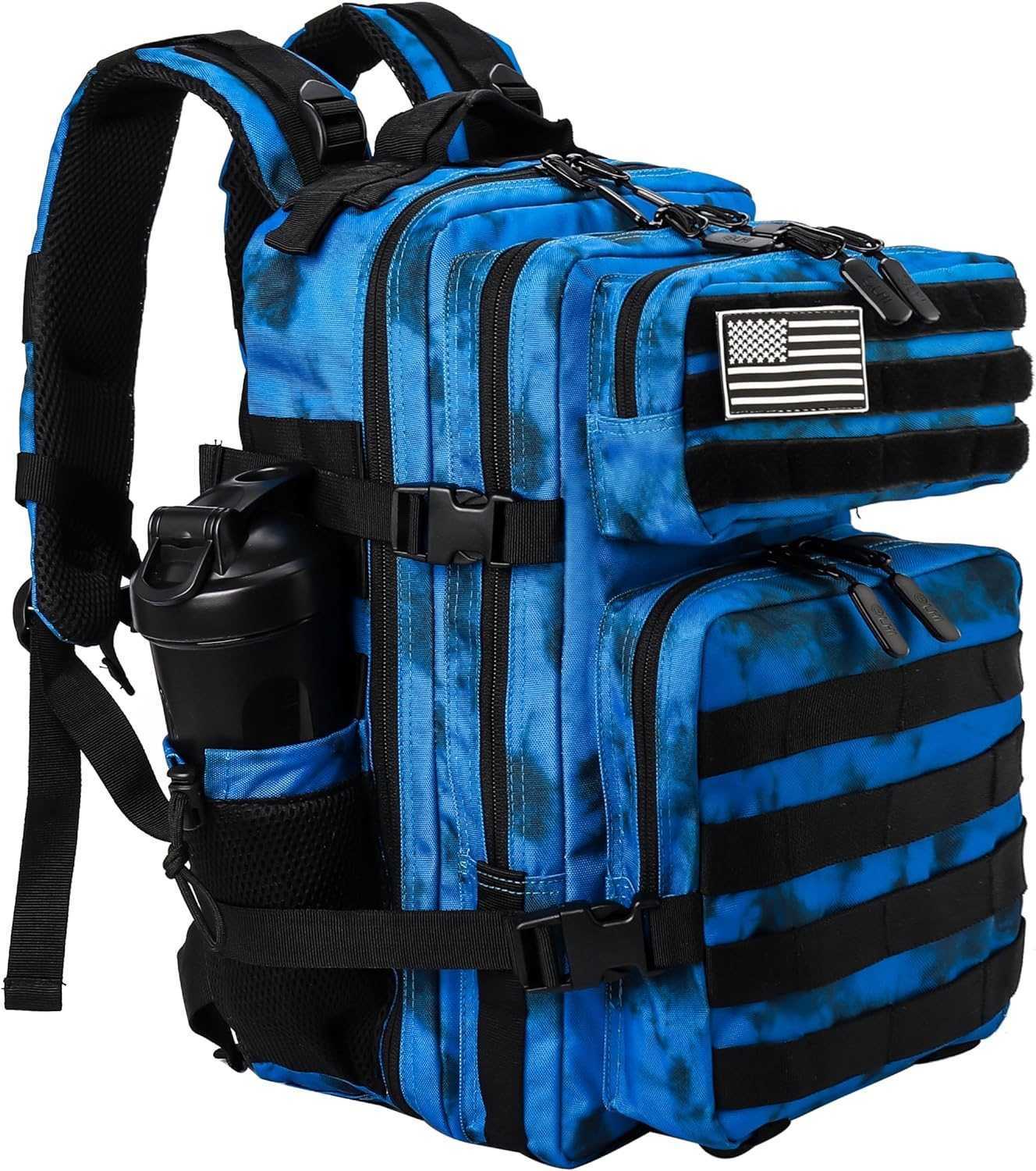 Men's and Women's Tactical Backpack 25L/35L Tactical Assault Backpack with Water Bottle Rack Small Backpack 240915
