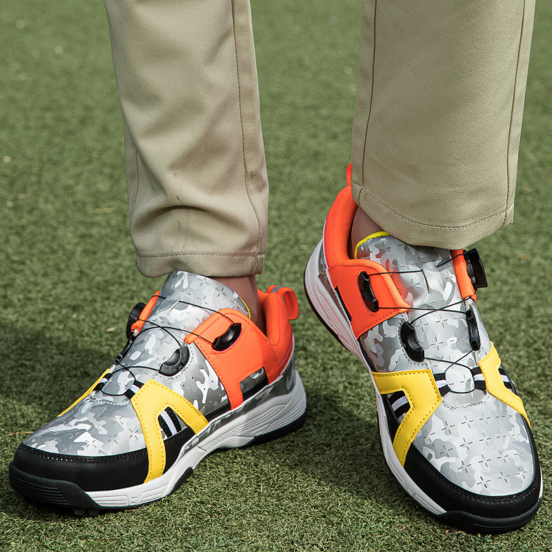 ddmytiger Outdoor plus size golf for couples in autumn winter, men's women's casual shoes, anti slip and wear-resistant travel shoes C