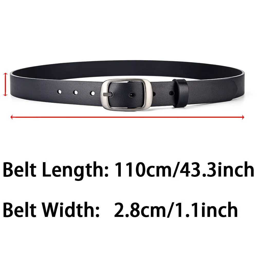 New Womens Belt Classic Retro Fashion Needle Buckle Belt High Grade Soft PU Leather Belt Paired with Jeans Belt Women WaistbandX240923