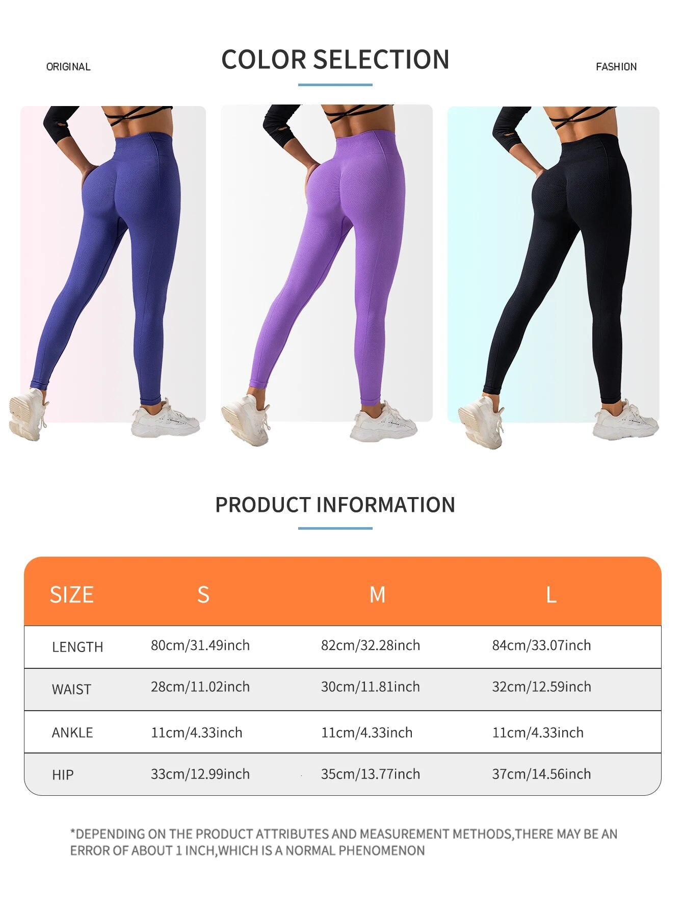 Women's Fiess With Lifted Tight Elastic Sports Pants, Peach Buttoc And High Waist Yoga Pants