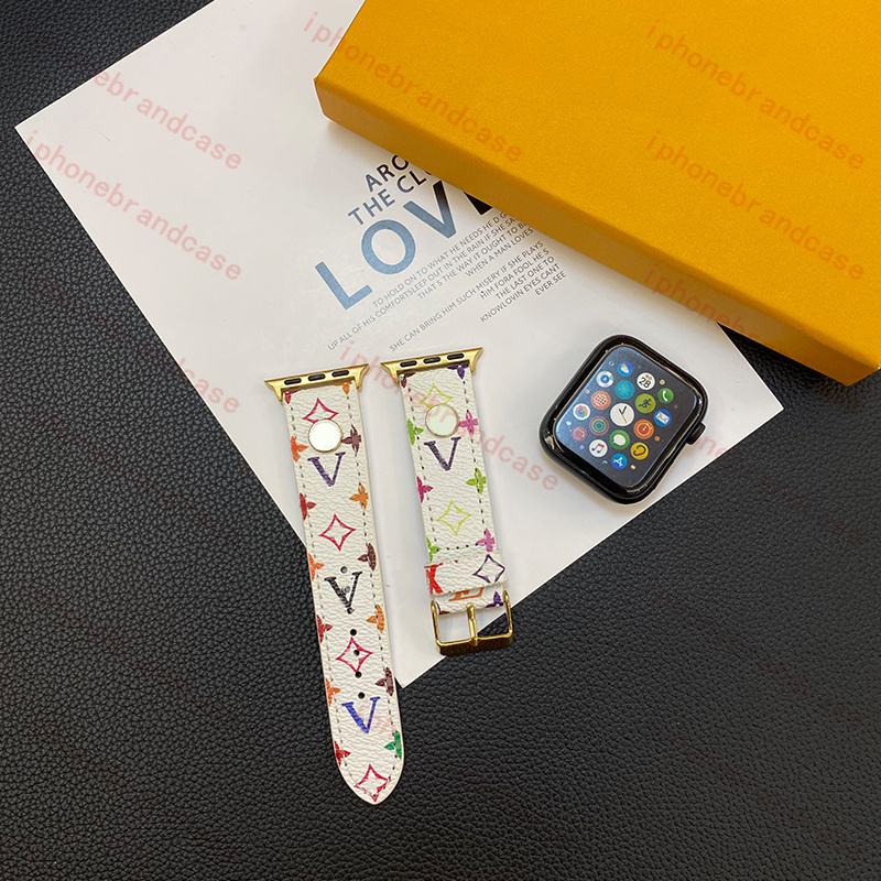 applewatch Triangle Designer Leather Watchband for iWatch 8 7 6 5 4 3 SE 38 40 41mm Replace Wrist Strap 42mm 44mm 45mm 49mm for Apple Watch band Bracelet apple watch strap