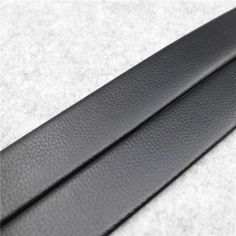 Mens 140cm 130cm 120cm lengthened fatty only automatic buckle belt high-quality high-end Wearable and durable soft waistbandX240923