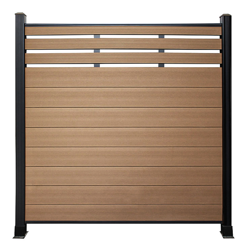 Outdoor Decorative Hollow Plastic Wood Square Bar Railings