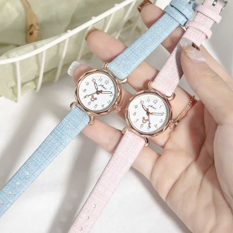 Popular new launch ladies cute little mouse head quartz watch gift watchX240923