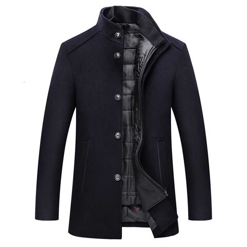 2023 Brand Winter Warm Jacket Coat Men Fashion Autumn Clothing Windproof Woolen Slim Adjustable Vest Parkas Male