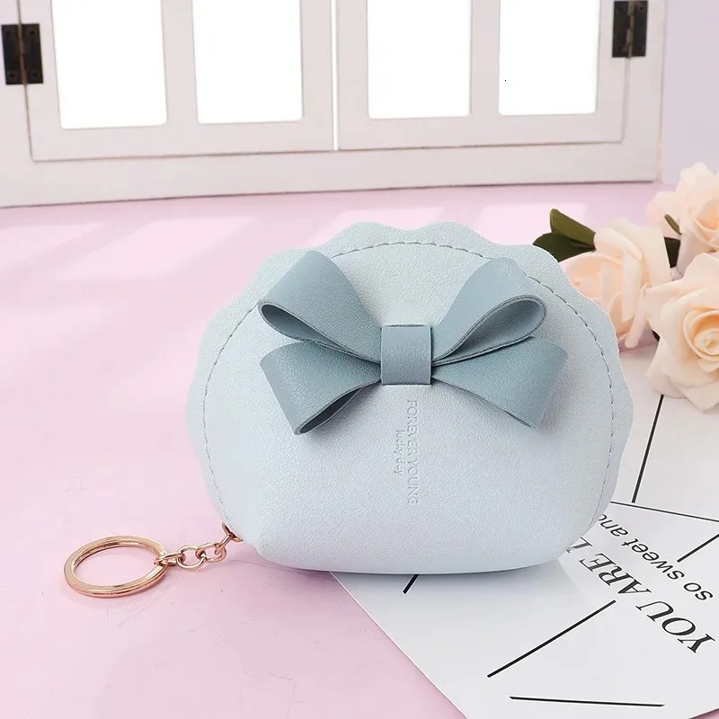 2025 Store Closing Down Clearance Sale Zipper Bow wallet Women Portable Card Holders Coin Purses PU Leather Short Wallets