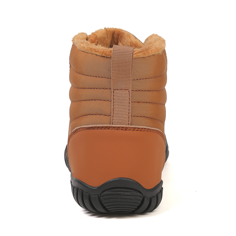 Snow Men and Women's Winter-proof Cotton Shoes Sneakers Boots 2024 One Sales Waterproof High Top Fleece Couples Adult