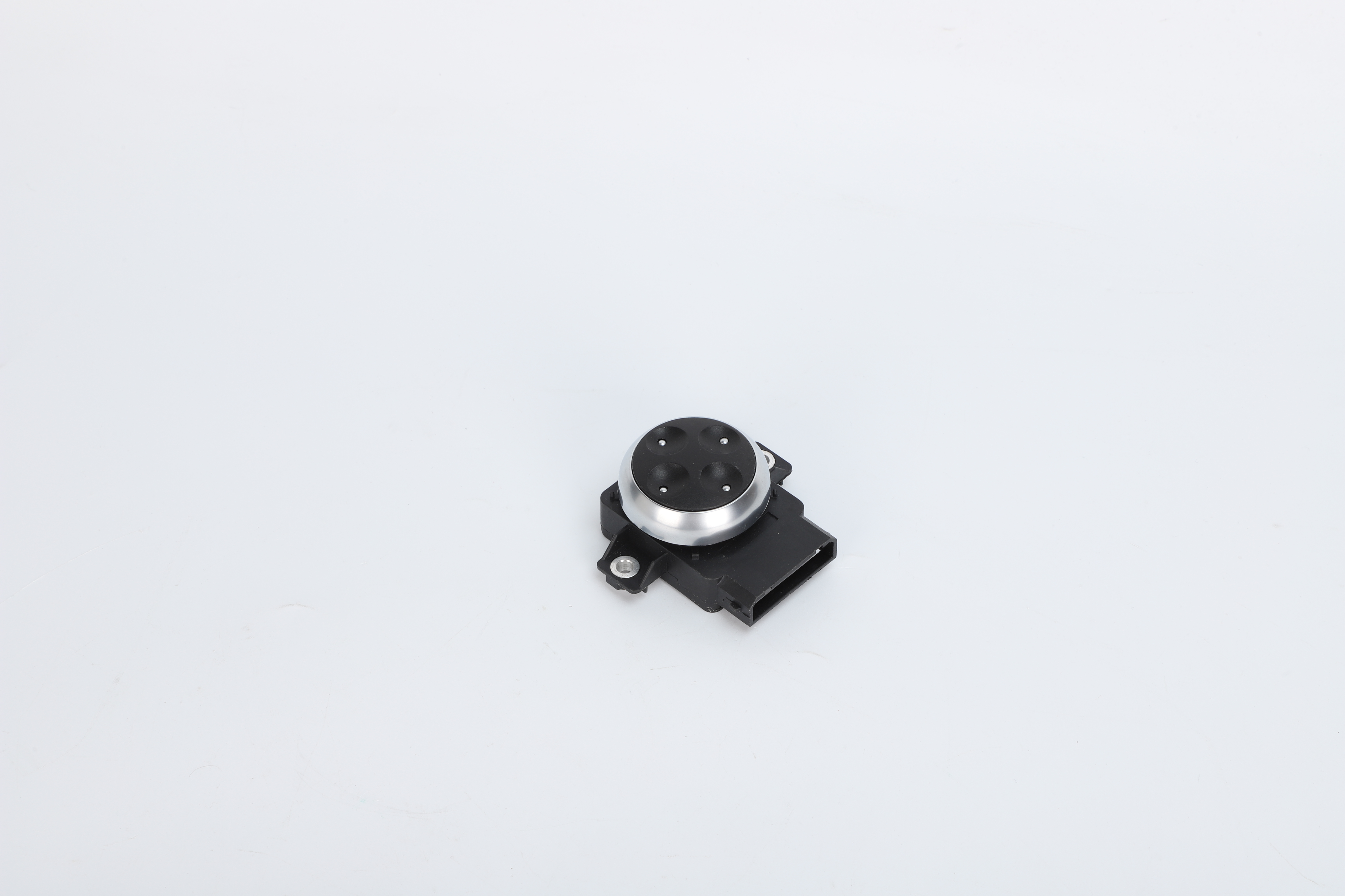 Adjustable Lumbar Support Switch with Chrome Finish Button