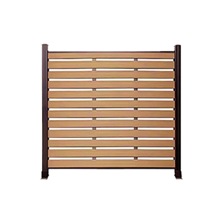 Outdoor Decorative Hollow Plastic Wood Square Bar Railings