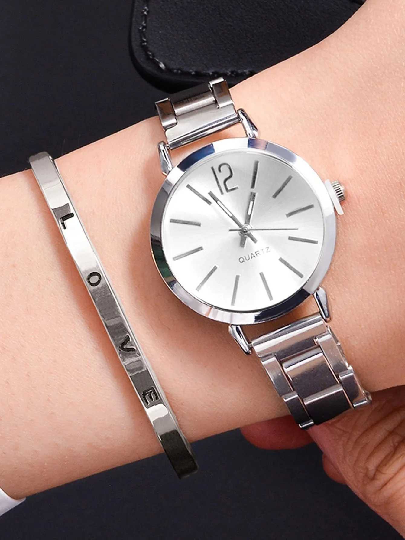 5/2/1pcs Set Luxury Women Bracelet Quartz Watches For Women Bracelet Watch Ladies Watch Bracelet Set Relogio FemininoX240923