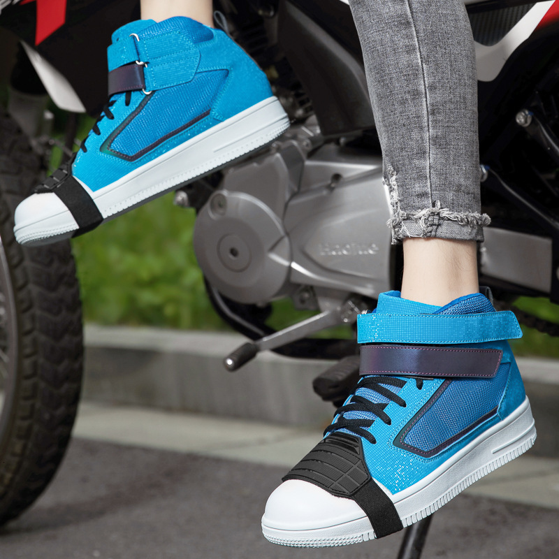 ddmytiger New high top motorcycle are wear-resistant, breathable, detachable, gear shifting, men's and women's fashionable, casual riding, r