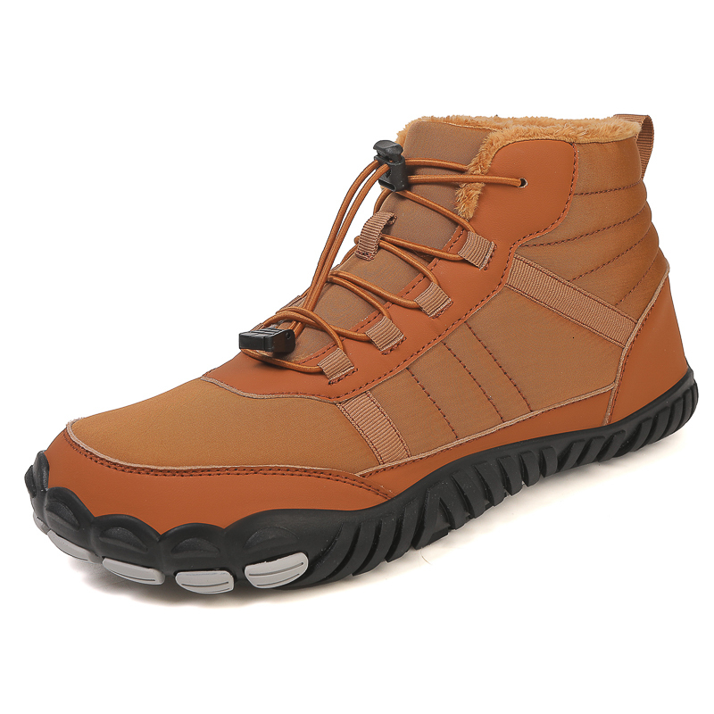 Snow Men and Women's Winter-proof Cotton Shoes Sneakers Boots 2024 One Sales Waterproof High Top Fleece Couples Adult